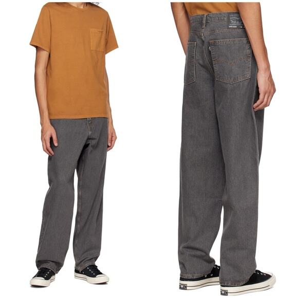 Levi's Super baggy Skateboarding Jeans Gray Size 28x34 NWT - Picture 2 of 12